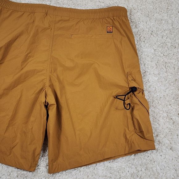 Timberland Cargo Shorts Mens 2XL Wheat Brown Outdoor Hiking Logo Quick Dry - Picture 8 of 10